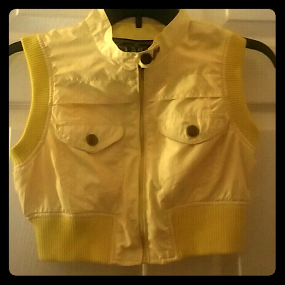 Short yellow jacket