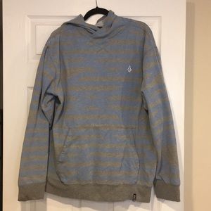 Volcom Offline Hoodie - Blue & Gray