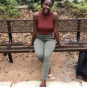 H&M Sleeveless Mock Neck