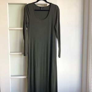 Forever 21 Green Maxi Dress