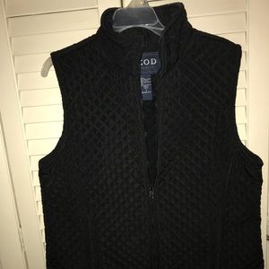 Pre-owned Izod Quilted Vest Size L