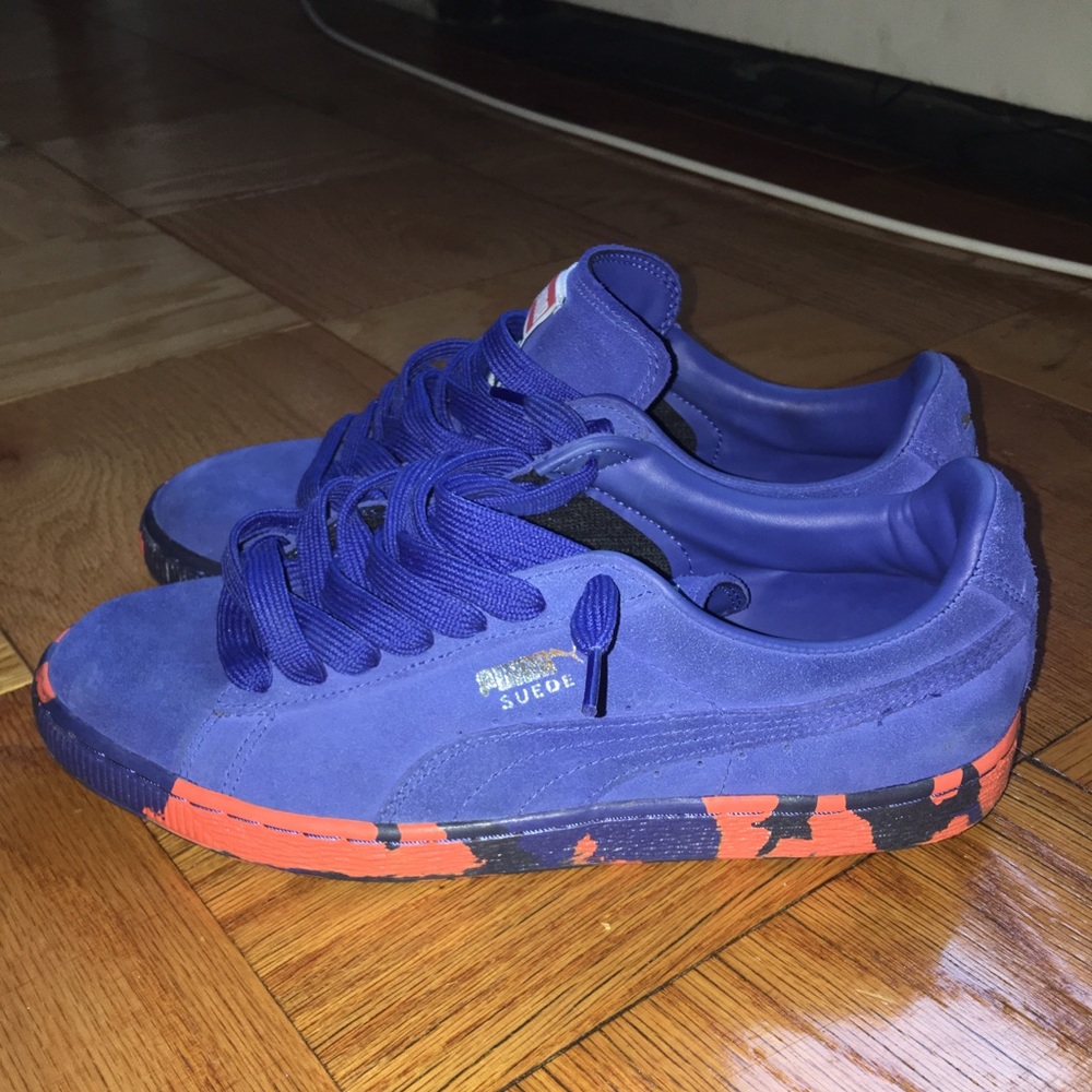 Blue and Orange Pumas - Picture 1 of 1