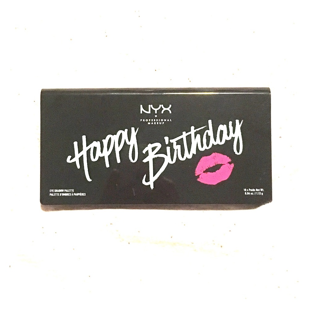 NYX Happy Birthday Eyeshadow Palette