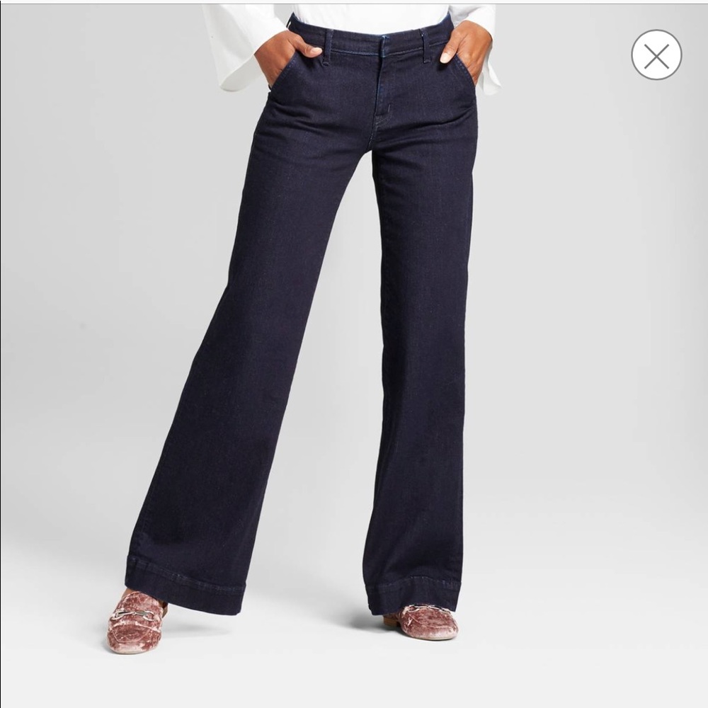 Banana Republic Flare Dark Wash/ Indigo