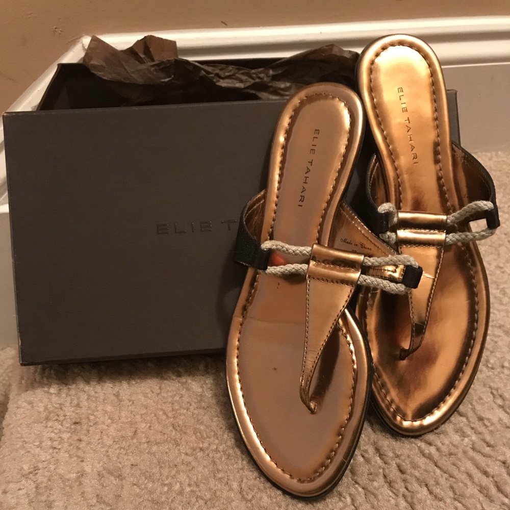 Elie Tahari Bailey Thong Sandal