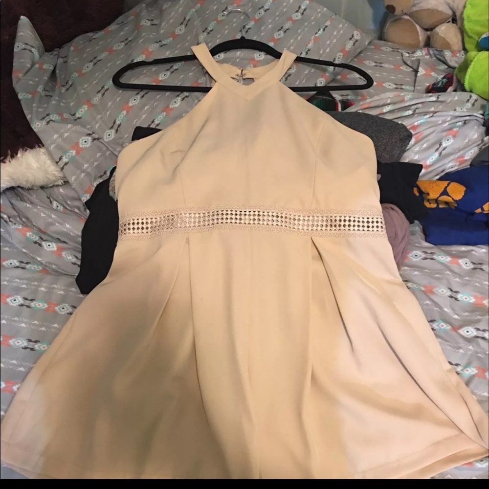 Cream colored romper