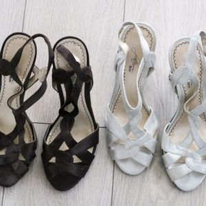 2 pair Dressy BP Platinum Dressy High  Heels