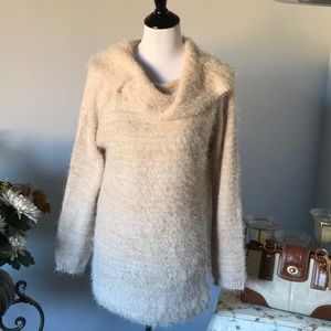 COWL NECK SWEATER