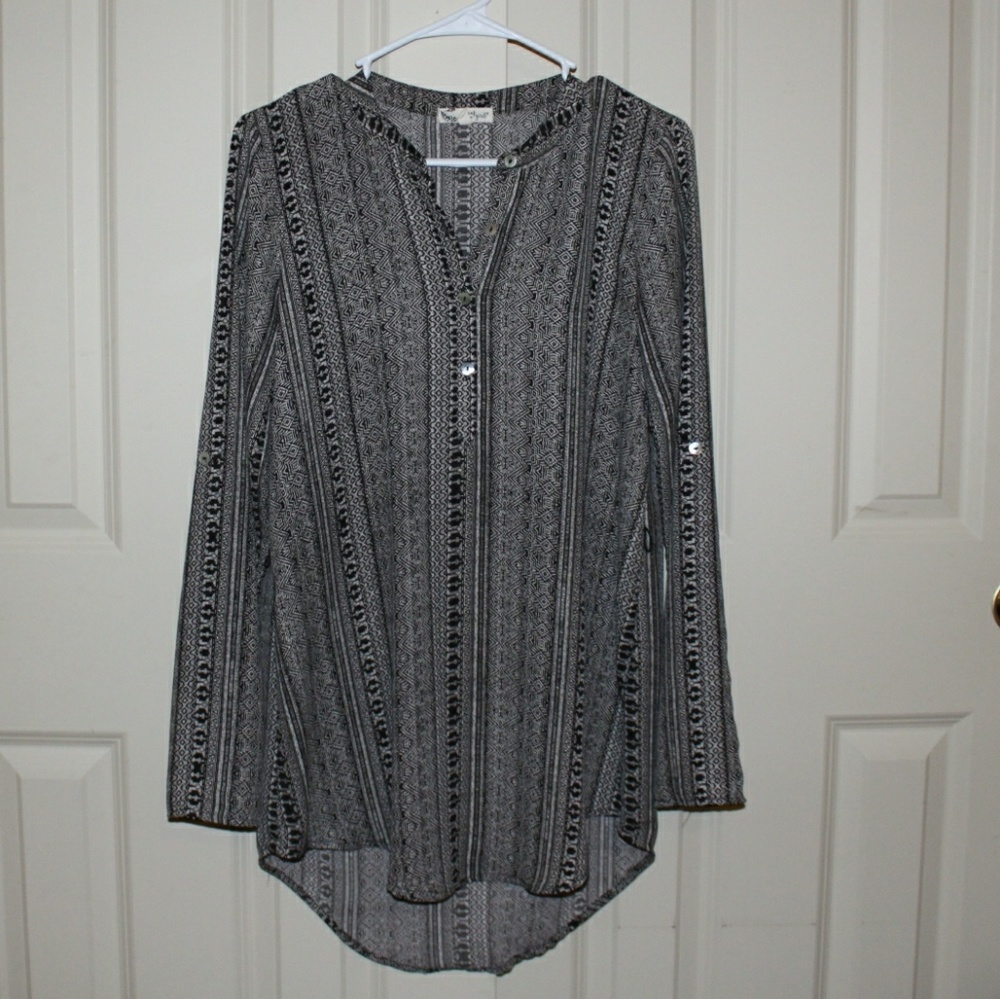 Sheer Tunic Top