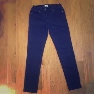 Crewcuts girls size 12 navy corduroy pants