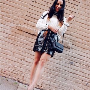 Urban Outfitters Skirts - Urban Outfitters Faux Paten Leather Skirt Size SM Urban Outfitters Skirts - Urban Outfitters Faux Paten Leather Skirt Size SM