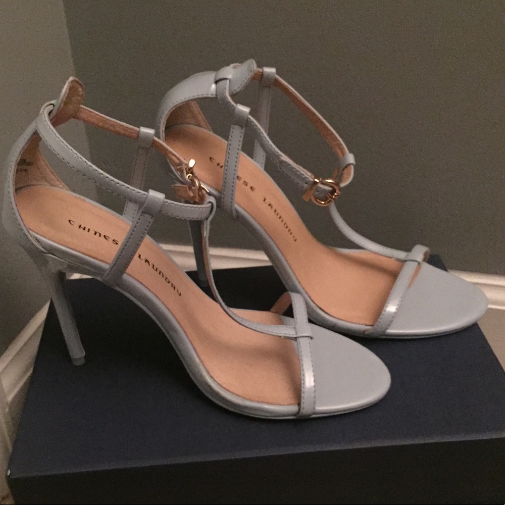 T-strap heels