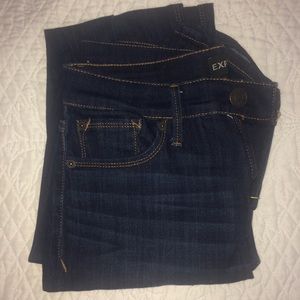 Two Pairs of Express Dark Skinny Jeans Size 8 ⭐️