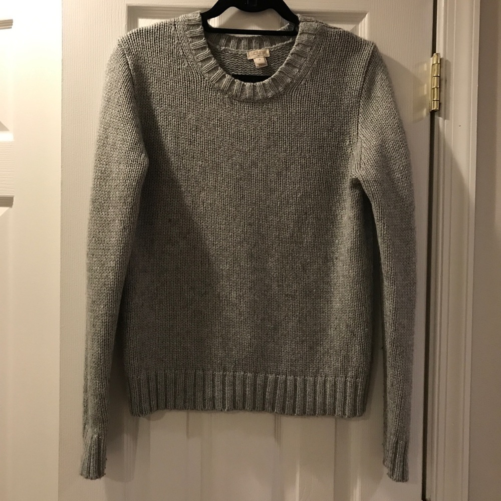 Grey J.crew sweater