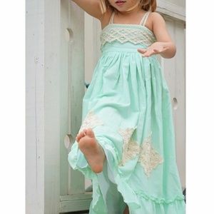 Well Dressed Wolf Mint Maxi 4T NWT