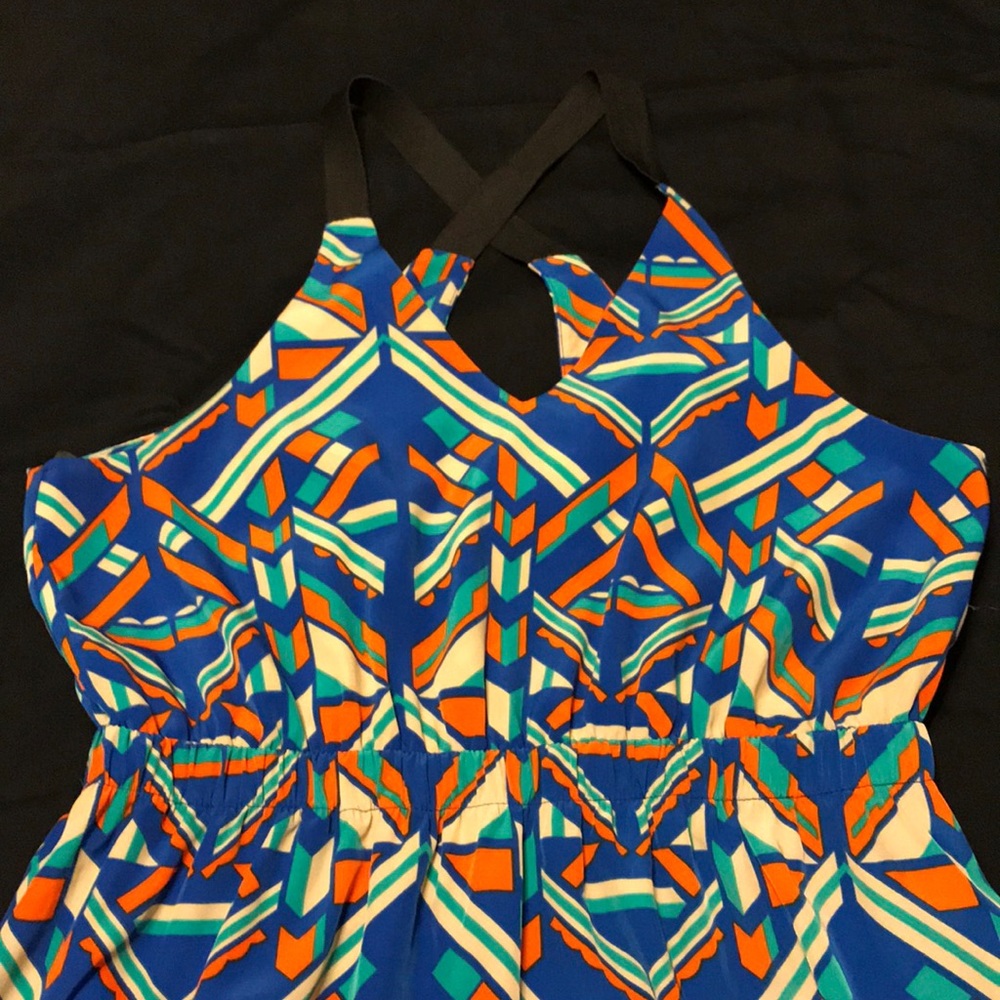 Multi Color Mini Dress - Picture 2 of 5