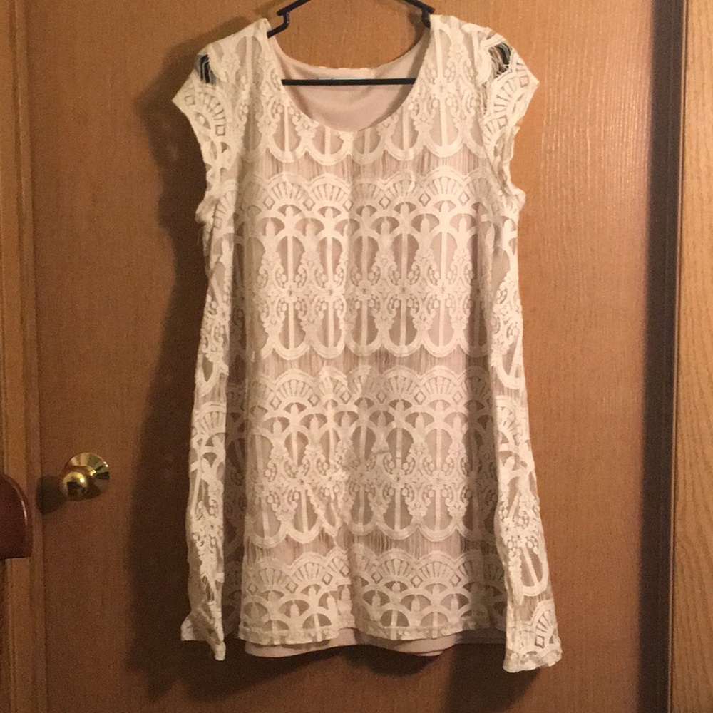 🌸Spring Sale🌸 Lace T-Shirt Dress from Maurice’s