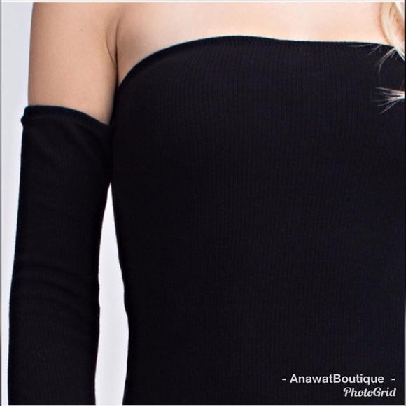 Knit Wasn't Me Off-the-Shoulder Dress - Picture 7 of 8