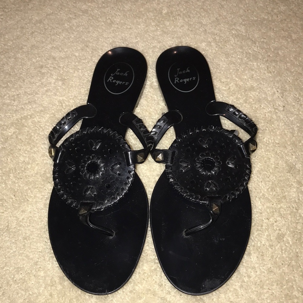 Jack Rogers jelly sandals