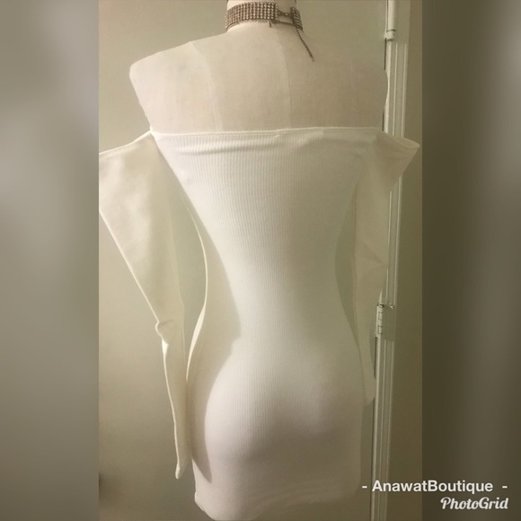 Knit Wasn't Me Off-the-Shoulder Dress - Picture 5 of 8