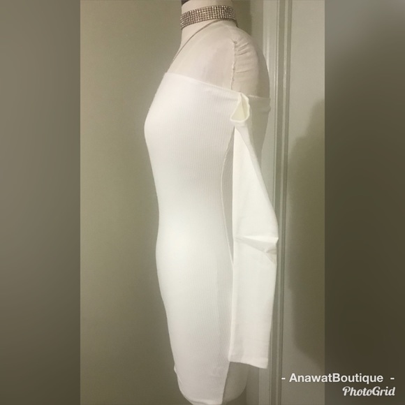 Knit Wasn't Me Off-the-Shoulder Dress - Picture 7 of 8