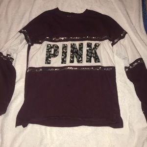 Maroon PINK shirt!