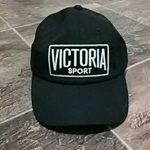 Victoria's Secret black baseball cap NWT
