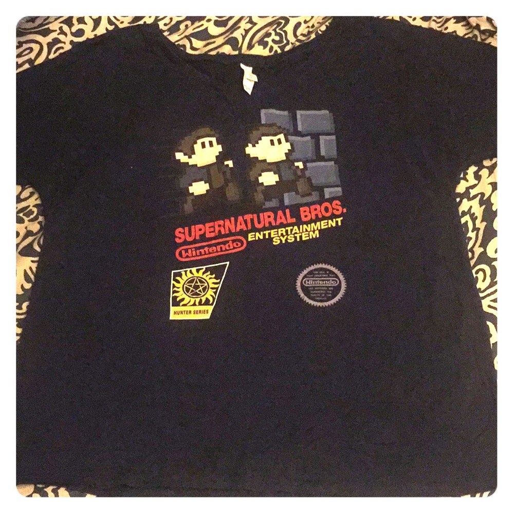 Supernatural & Nintendo Shirt