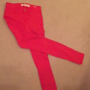 Marc by Marc Jacobs Stick Red skinny jeans