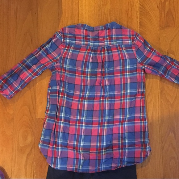 Crewcuts girls size 10 flannel tee - Picture 5 of 5