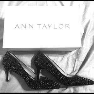 CLEARANCE-Ann Taylor - Lelah, Black, Micro-stud