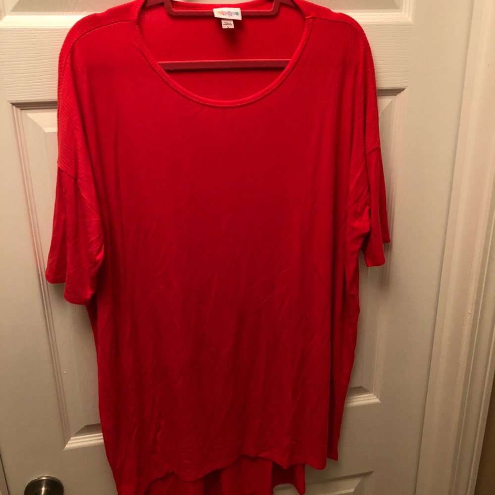 LulaRoe Irma Red Tunic