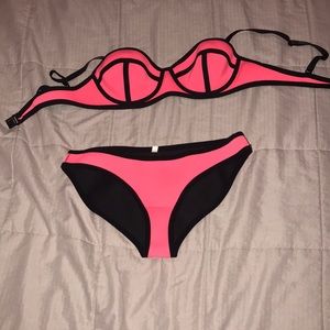 Pink Triangl Swimsuit