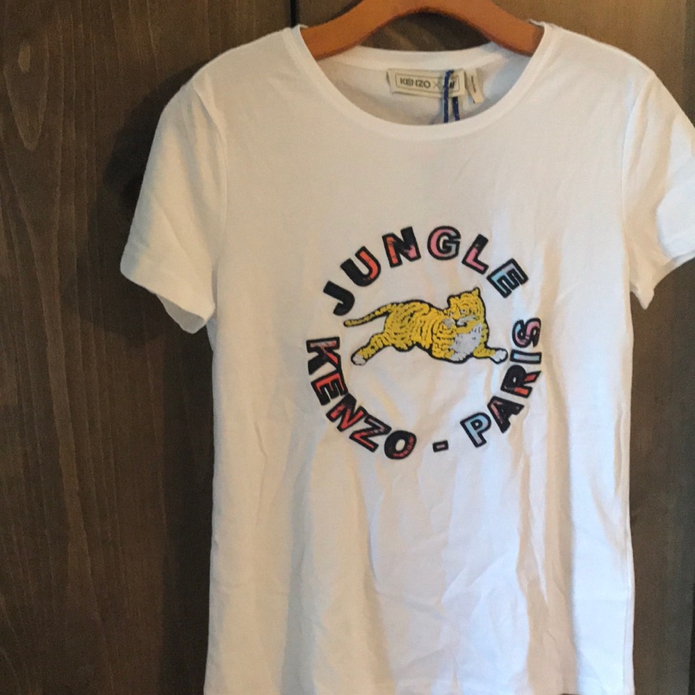 Kenzo x H&M White Shirt Size S