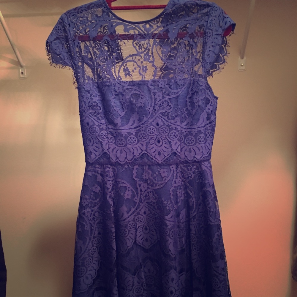 Blue Lace BB Dakota Rihanna dress