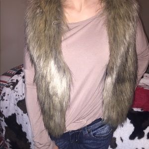Faux Fur Vest