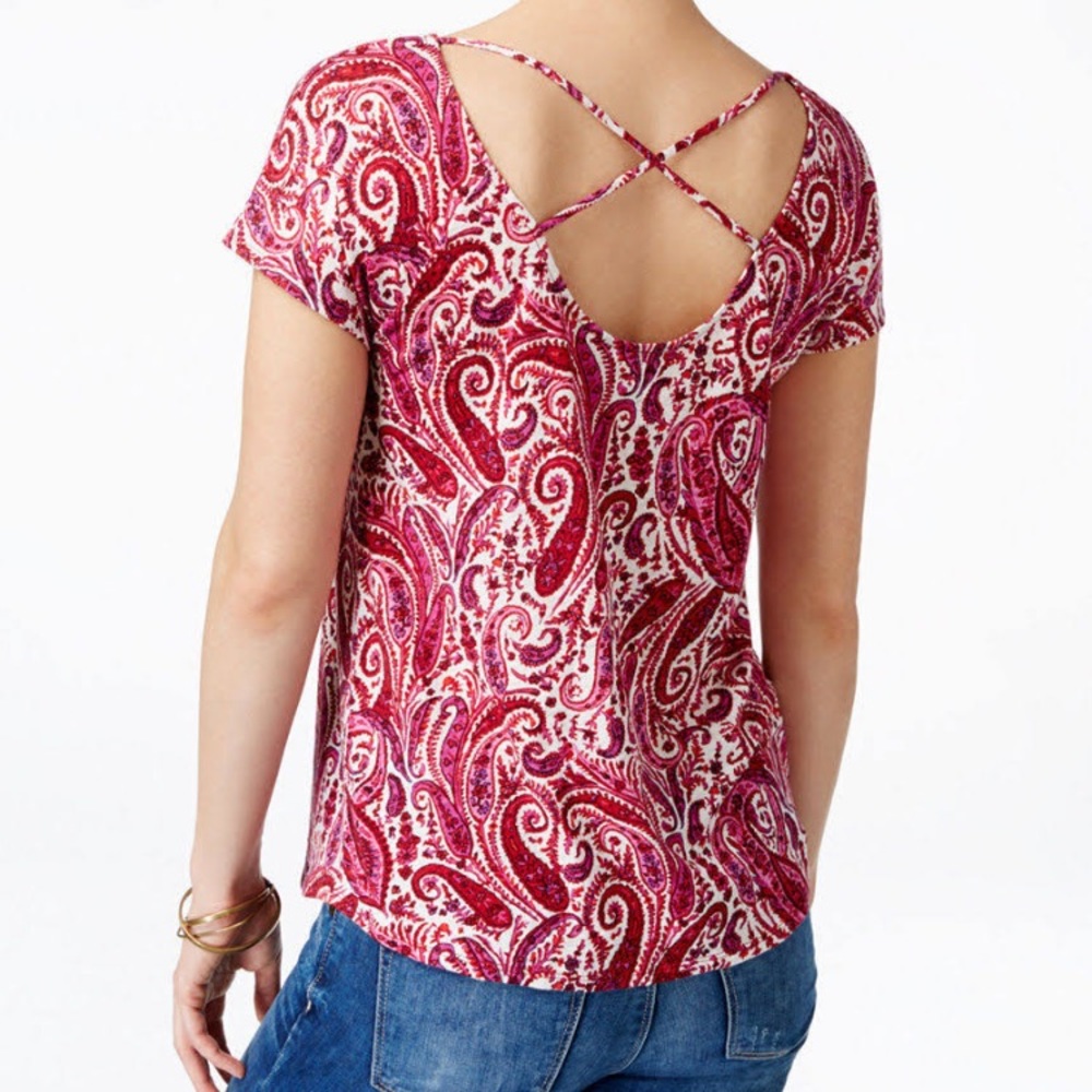 Lucky Brand Paisley Top
