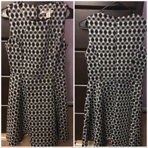 Black and white dress