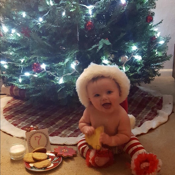 Christmas leg warmers - Picture 1 of 5