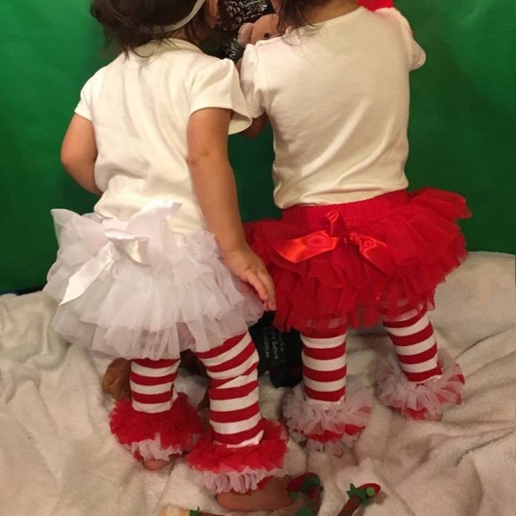 Christmas leg warmers - Picture 3 of 5