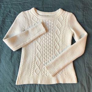 J.Crew Cable Knit Sweater