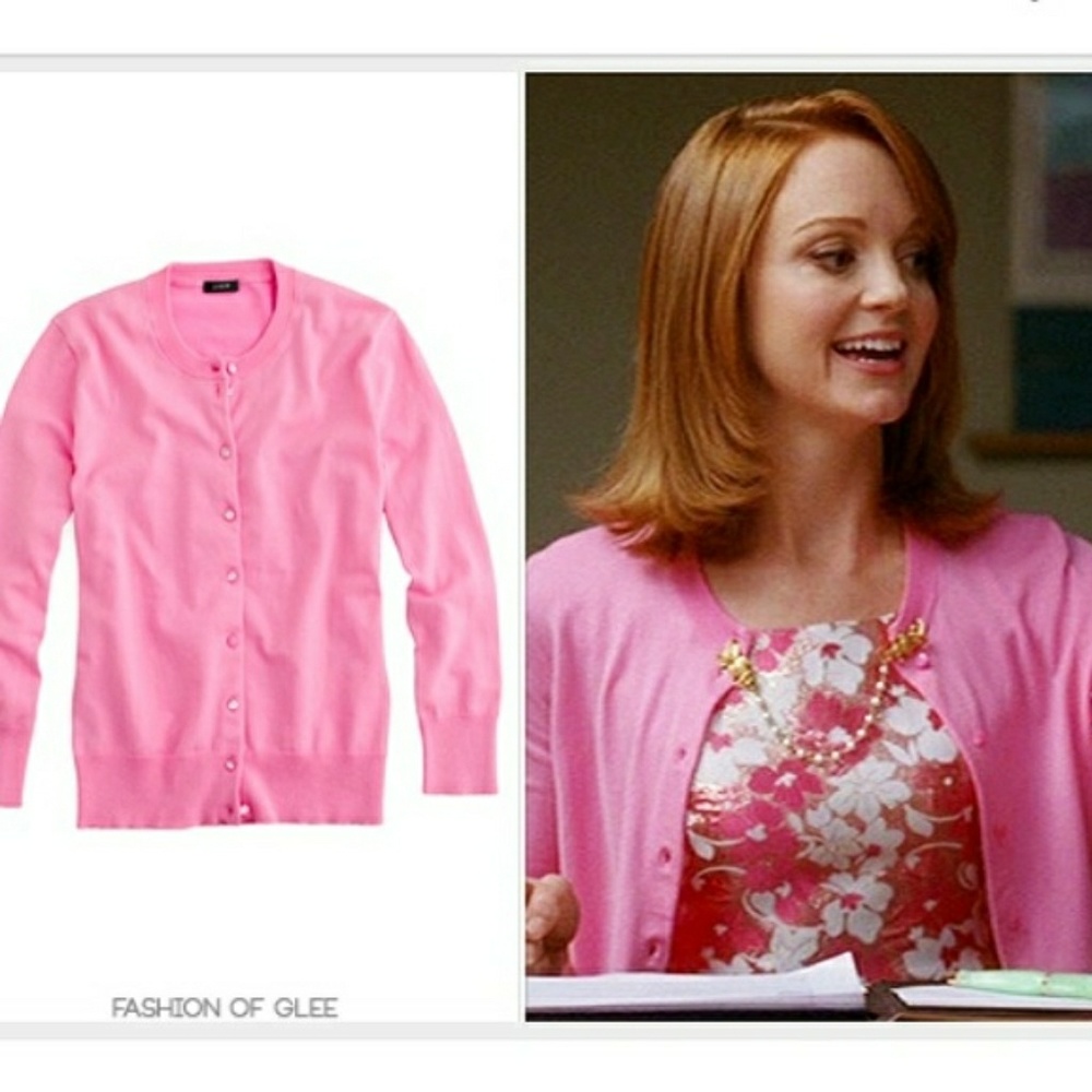 J.Crew Jackie Cardigan Size XS in Pink