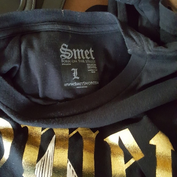 GUC - Smet Black Long Sleeve Tee - Picture 3 of 4