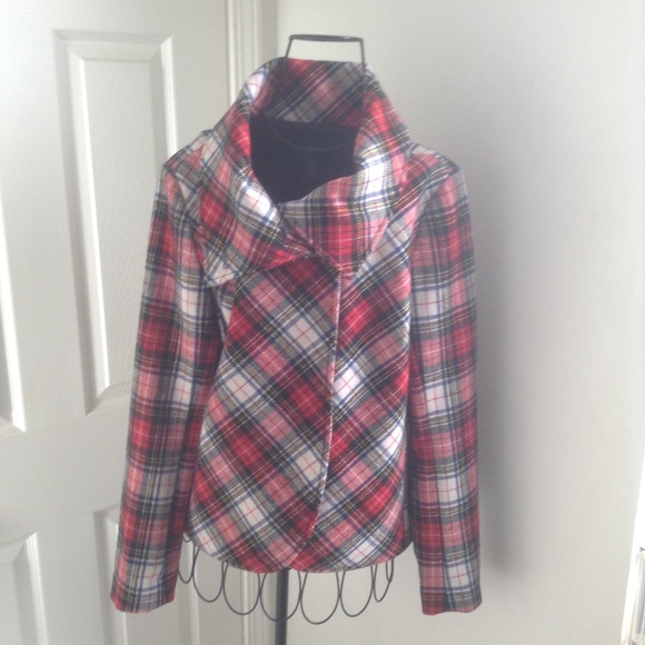 lucky brand plaid jacket