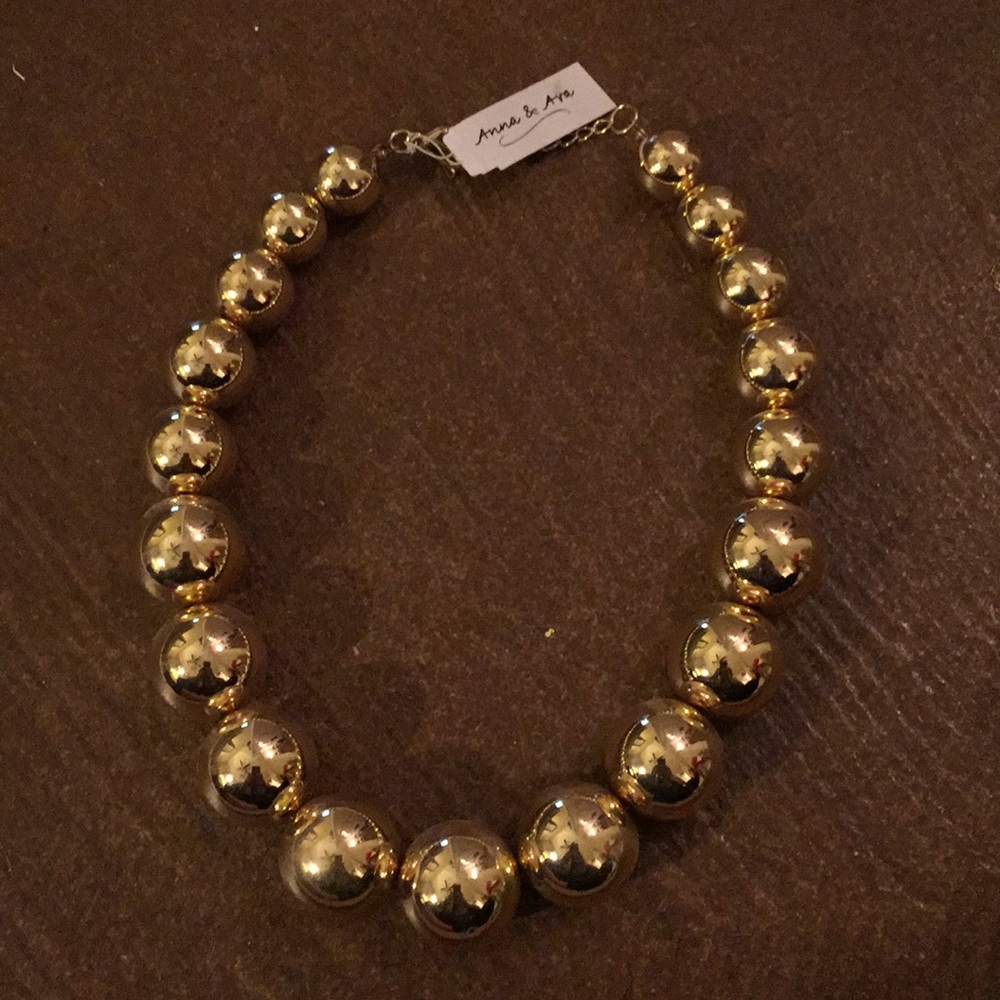 Gold necklace