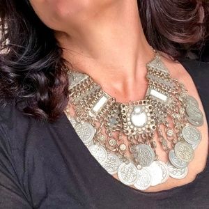 Exotic Vintage Afghan Necklace