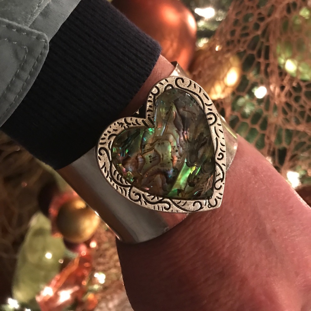 Vintage silver cuff bracelet