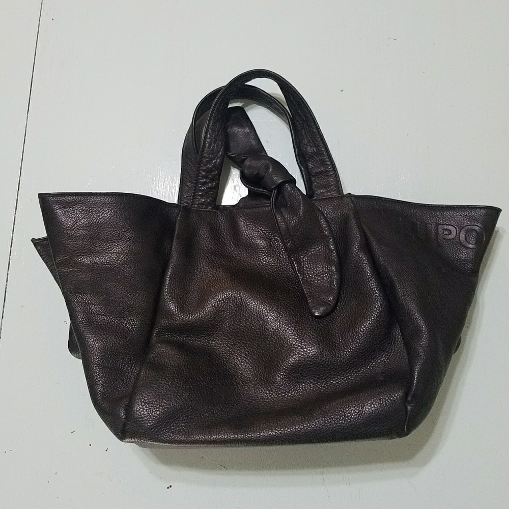 Black Leather LUPO bag