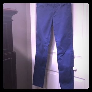 Ann Taylor LOFT Modern Skinny Blue Pants Size 28/6