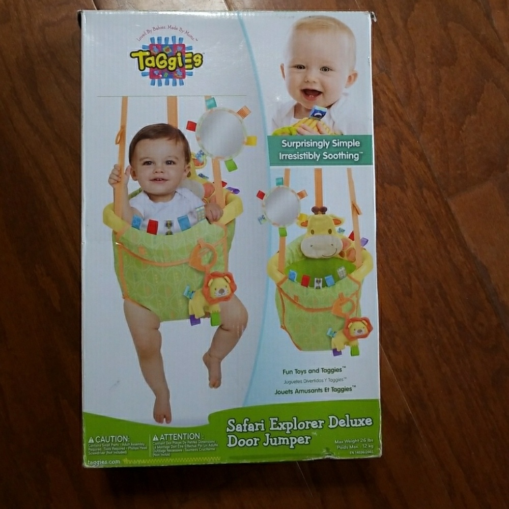 Taggies safari explorer deluxe door jumper